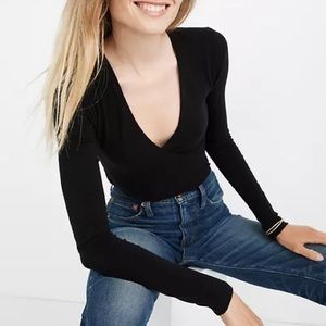 Madewell Cross Front Bodysuit